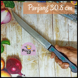 ID104 Pisau Dapur Tajam - Pisau Iris / Slicer Stainless Panjang 31 cm