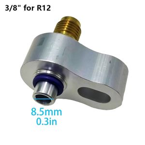 NALANILI 1Pcs Metal Leak Detection Plug R134/R12 3/8" 1/2" 5/8" 3/4" Condenser Plug Air Conditioning Leakage Plug for Air-conditioning Compressor Pump