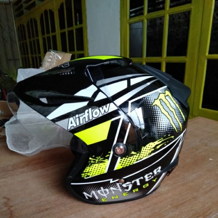 Jiekai MONSTER ENERGY モンスターエナジーコラボ ヘルメット