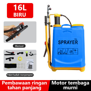 Perte Sprayer Elektrik 16L Liter alat semprot pertanian hama Knapsack semprotan rumput Alat Semprot Tanaman Semprotan disinfektan