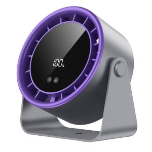 USB Charging Desktop Fan Wall Mounted Air Conditioner Electric Bladeless Cooling Fan with Rechargeable