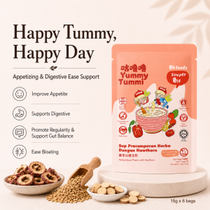 [Elf Foods] YummyTummi GMP No Cook Herbal Soup | Digestive & Appetite Support | Souper Elf