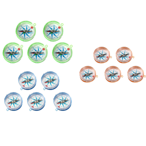 5Pcs Small Portable Compass Pocket Compass 45mm Detachable Compass For Hunting Hiking Camping Outdoor Activity