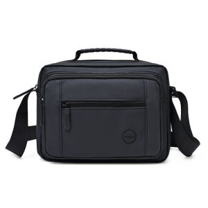 New Large Capacity Shoulder Bag for Men Fashion Workwear Messenger Bag Short-Distance Business Handbag