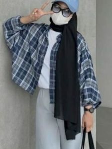 REALPICK- KEMEJA TAMARA BATWING- KEMEJA LENGAN BALON OVERSIZE