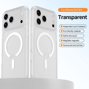 LEVINO Matte Magnetic Phone Case With for iPhone 17 Pro Max/17Air/16/15 Skin-Feel Cover Shockproof Phone Case