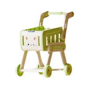 VERIDIAI 32PCS/Set Shopping Cart Toy Set Multicolor Simulation Kids Role Playing Toy Comfort 1 Trolley Supermarket Trolley Toy Playing House