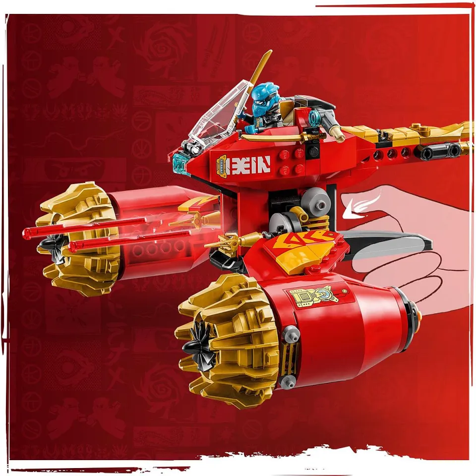 LEGO NINJAGO 71830 Kai's Mech Storm Rider Building Set Toys (333