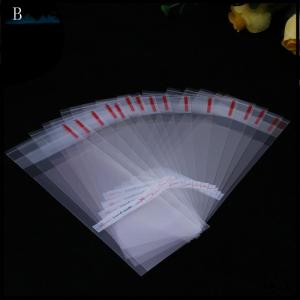 [liujinpeng] 100Pcs Mini plastic cookie packaging cupcake wrapper bags opp self adhesive bags