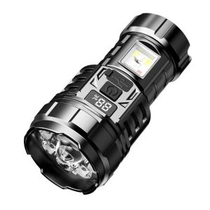 Flashlight Mini Portable Multi-color Light Source Emergency Light Impact Resistance Magnetic Charging