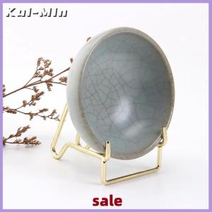 Kui-Min 1Pc Metal Arm Display Stand Easel For Mineral Home Decor Minerals Fossils Rocks Geode Display Stands Holder