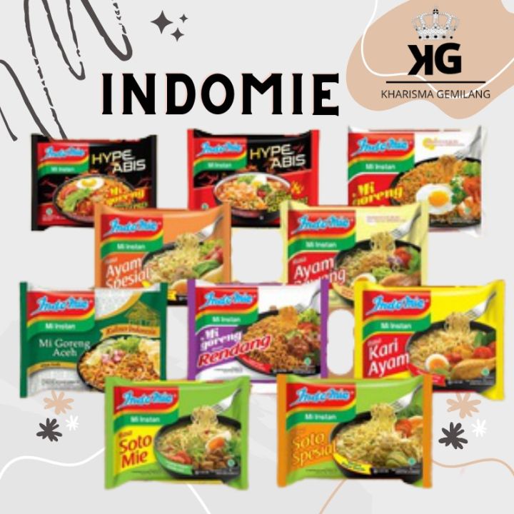 MIE INSTAN - Indomie Mie Instant / Indomie Goreng / Indomie Soto