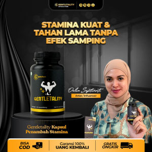 GENTLETALITY - Kapsul Extra Strong Suplemen Herbal Pria Dewasa Terbaik