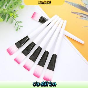 SHNGki 10PC mặt nạ trên khuôn mặt bàn chải trang điểm bàn chải mắt Mặt nạ chăm sóc da Applicator