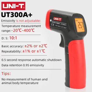 (Ready Stock)UNI-T UT300A+ infrared temperature measurement industrial temperature measuring instrument