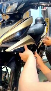 Ốp bửng LC 135 -Body kit LC 135 kèm logo nổi Ốp Bững Exciter 135