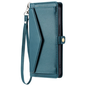 Case for Realme C65 C67 C55 C35 C31 C33 C35 C21 C21Y C25Y C15 C12 C25 C25S C11 2021 C20 4G 5G Leather Wallet Fashion Splicing Card Bag Shatterproof Phone Cover with Wrist Strap