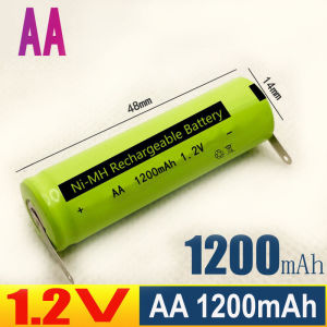 PIN SẠC AA 1.2V 1200mAh NiMH/NiCd HÀN SẴN NIKEN 2 ĐẦU DÀNH THAY THẾ CHO MÁY CẠO RÂU TÔNG ĐƠ MÁY TĂM NƯỚC VÀ CÁC THIẾT BỊ KHÁC
