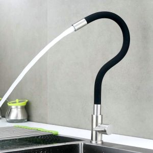 Kitchen sink faucet 304 stainless steel single cooled faucet Tap