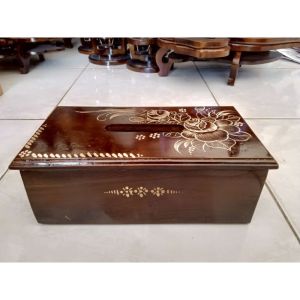 MD2H TEMPAT TISU KAYU JATI / KOTAK TISU KAYU JATI