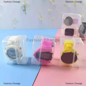 [COD] Fashion Change Plastic Watch Display Storage Box Transparent Case Smart Watch Protective Box Plastic Transparent Display Watch Box