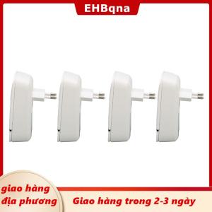 [COD] EHBqna 3PF Ship within 24 hours Màu xanh lá cây tiết kiệm năng lượng ổ cắm điện adapter tương thích nhà tiết kiệm điện