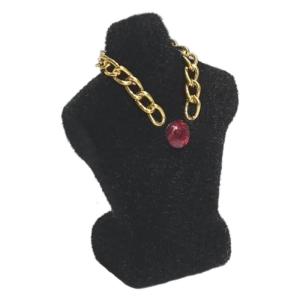 1/12 Miniature Display Mannequin Model With Detachable Necklace for Boutique Store Doll House Landscape Props