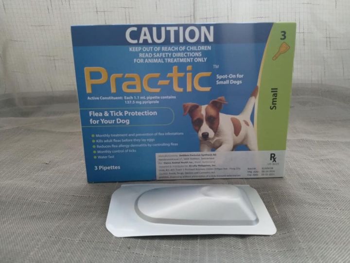 Practic flea treatment for dogs best sale