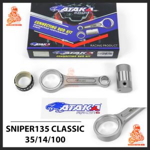 ATAKA Forged Connecting Rod Yamaha Sniper 135 Classic /LC135 4S Size (35/14/100)