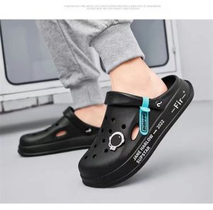 Cross Mens Shoes Classic Summer Slippers Beach Shoes  Sandals for Men Summer Beach Shoes Casual Slipper