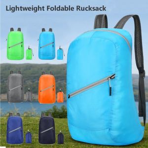 CURIO12 Ultralight Outdoor Waterproof Hiking Camping Lightweight Nylon Bag Foldable Men Backpack Women Mini Travel Backpack