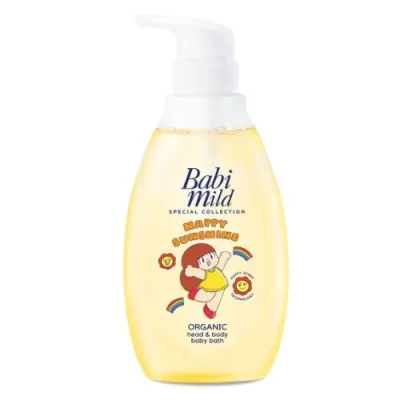 BABI MILD Happy Sunshine Organic Head & Body Bath 380 ml
