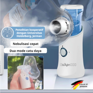 【COD+Kirim Dalam 24 Jam】Nebulizer genggam portabel/Nebulizer Portable / alat Nebulizer Anak / nebulizer / Vapor Asthma Inhaler / Terapi Pernafasan Nebulizer Asma / Cocok untuk Anak-anak dan Dewasa