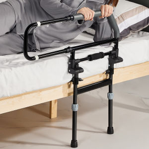 Bedside Safety Handrail Elder Patients  Disabled Foldable Grab Bar Anti-Fall Guardrail