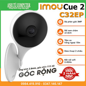 Camera IP Wifi 3MP 2K Imou Cue 2 C32EP