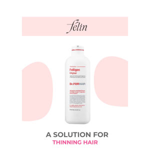 (Dr.FORHAIR) Folligen Original Shampoo 500ml supports hair growth reduces hair loss and eliminates dandruff