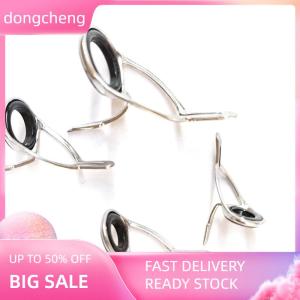dongcheng 4 cái bộ Câu Cá Giải Quyết Thép Không Gỉ Sửa Chữa Kit Set Cần Câu Hướng Dẫn Vòng Tip Câu Cá Vòng Tròn Vòng Mắt Hướng Dẫn Vòng Dây Vòng