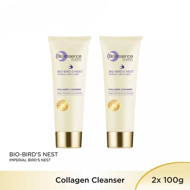 Bio-essence Bio-Bird Nest Collagen Cleanser 100G X 2 [Single / Twin ...