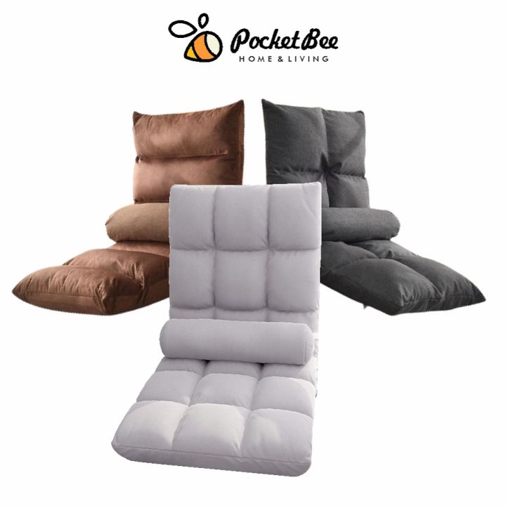 1.1 [SG Stock]Pocketbee Foldable reclining chair Tatami Sofa