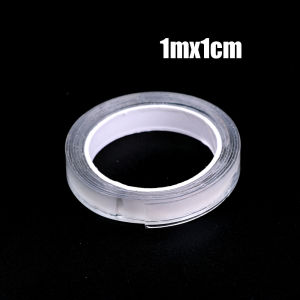 1/2/3/5CM Double-sided Nano Tape Double Sided Tape Transparent No Trace Reusable Waterproof Adhesive Tape Cleanable