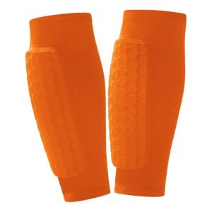 Football Shin Pad Sleeves Breathable Shin Guards Legging Cover Honeycomb Calf Socks Calf Compression Sleeves Shin Pad