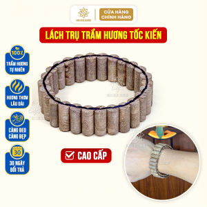 Vòng tay trầm hương lách trụ tốc kiến cao cấp Sơn Mộc Hương thơm sống ngọt dành cho nam nữ ý nghĩa phong thủy may mắn tài lộc