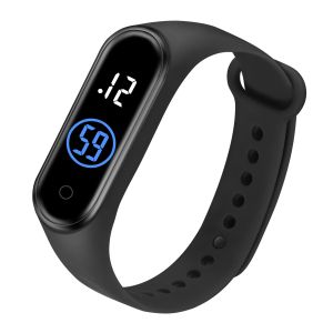 LED Student Wristband 4th Generation Year-round for Sports Enthusiasts  Children  Middle and Primary School Students  Fashionable Touch Operation  Large Capacity