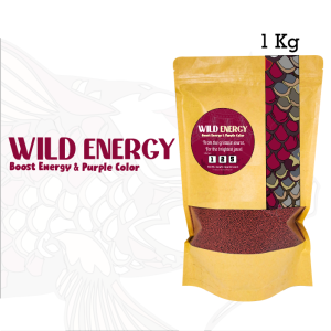 Makanan Ikan Koi Mas Koki Wild Energy Naikkan Ungu Untuk Goromo Koromo 1 Kg IKANESIA