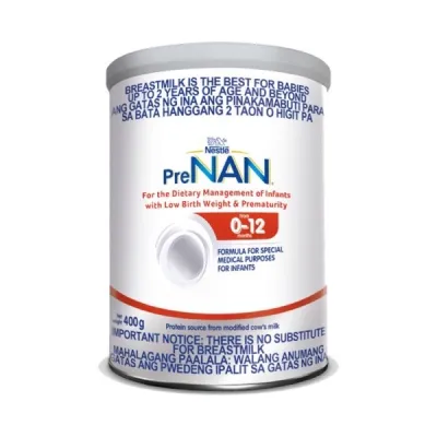 .. PreNAN for 0 to 12 months 400g .
