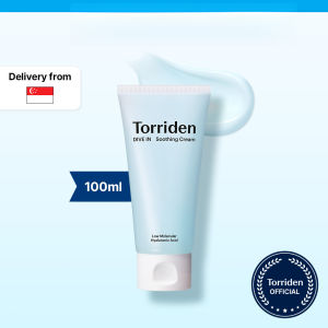 [Korean] DIVE IN Low Molecular Hyaluronic Acid Facial Soothing Cream for Cooling & Hydrating with Refreshing finish 100ml