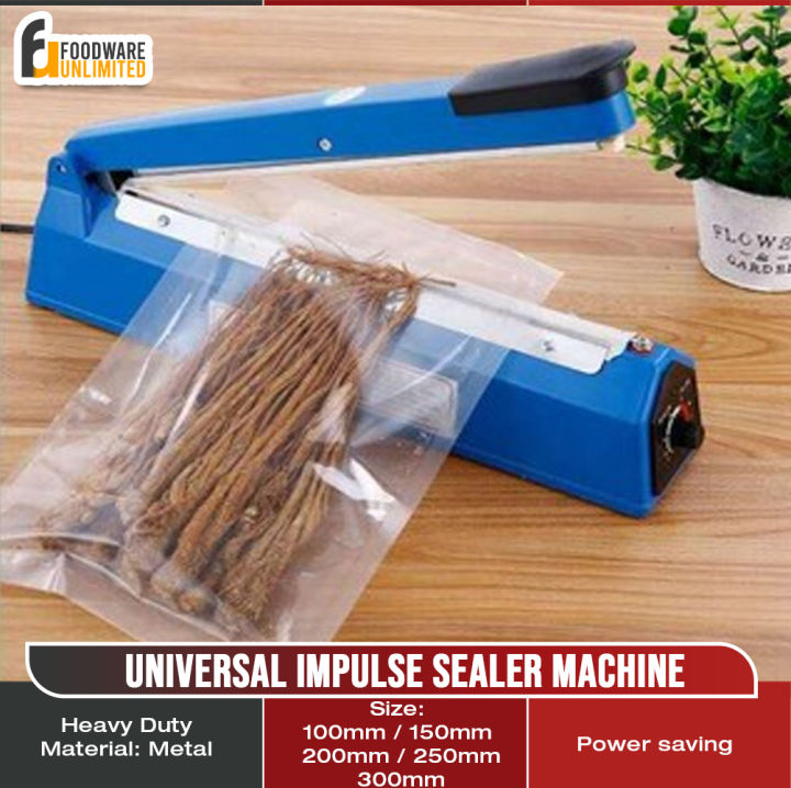 Heat Electric Impulse Sealing Machine Sealer Manual Plastic Bag Sealer ...