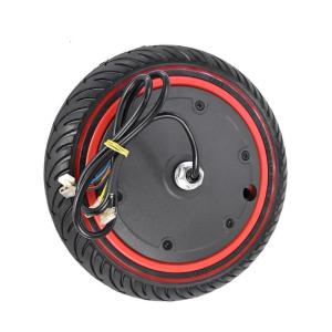 36V 350W Motor Wheel 8.5 Inch Air Filled Tire Replacement Part Fit for M365 Commuting and Urban Travel