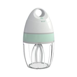FIRST SONG Splash-proof Stand Electric Egg Mixer Low Noise Labor-saving Cream Whipper Milk Frother Machine Transparent Egg Beater Household