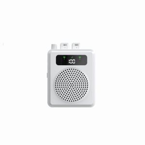Wireless Voice Amplifier with 2 Wireless Mic Lavalier Portable Voice Amplifier for Teachers Instructor Meeting Bluetooth Speaker Include Dual Microphone for Yoga